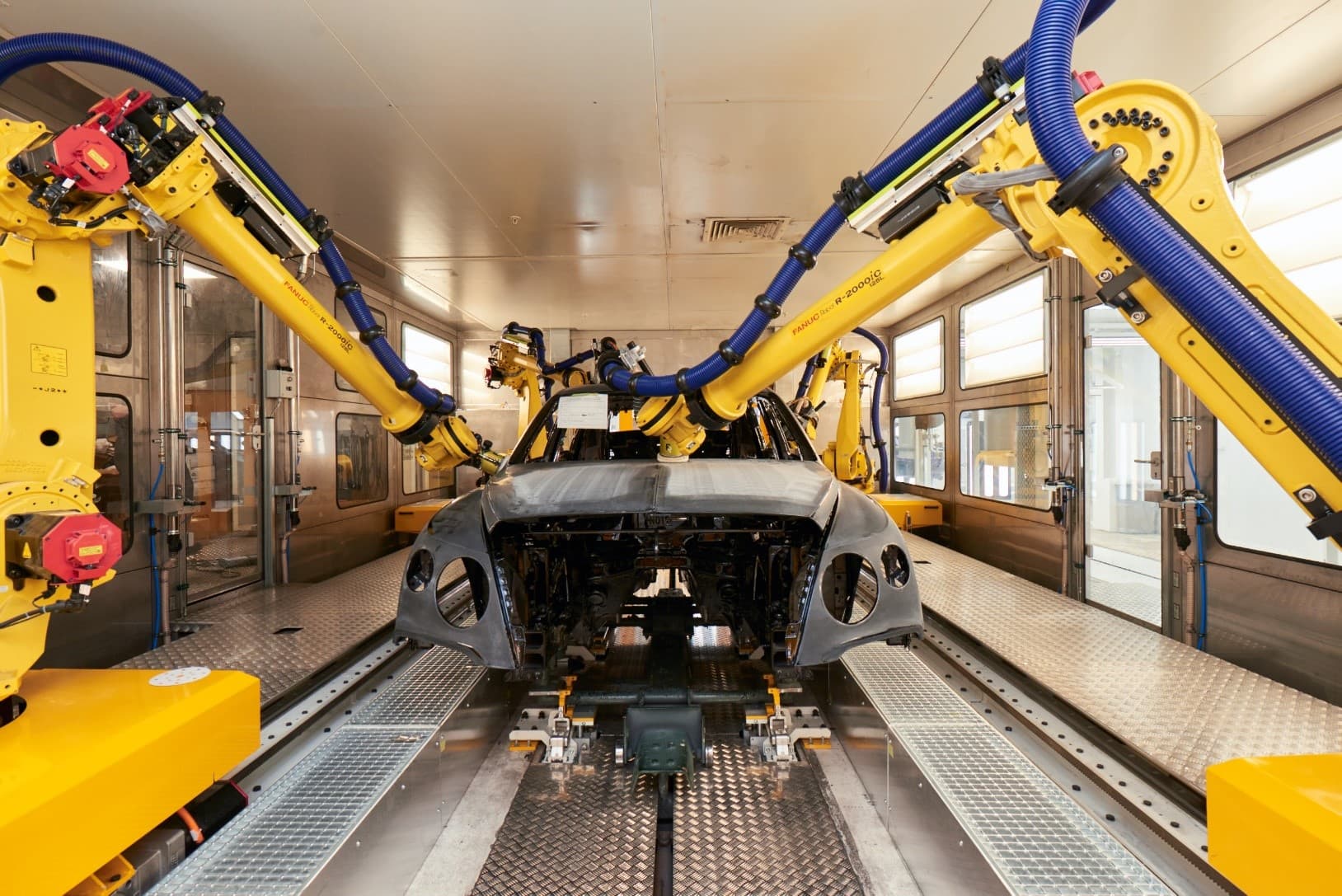 Automotive production line robotics